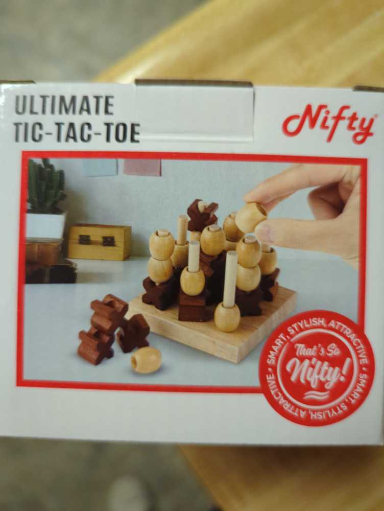Ultimate Tic-tac-toe  (2) board game collectible [Barcode 810136147391] - Main Image 2