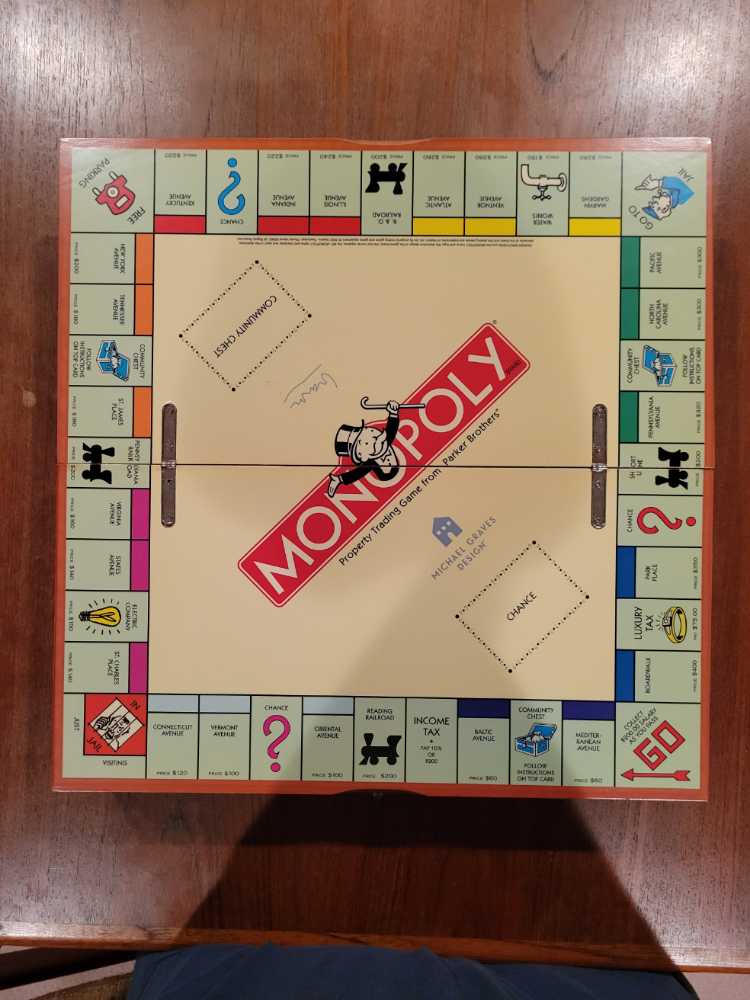 Monopoly: Michael Graves Design  board game collectible - Main Image 2