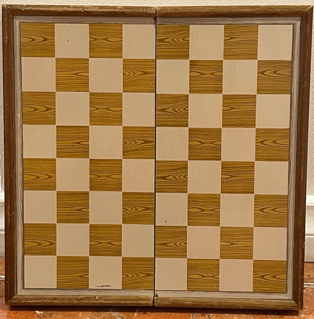 Travel Chess, Checkers & Backgammon Set  board game collectible - Main Image 2