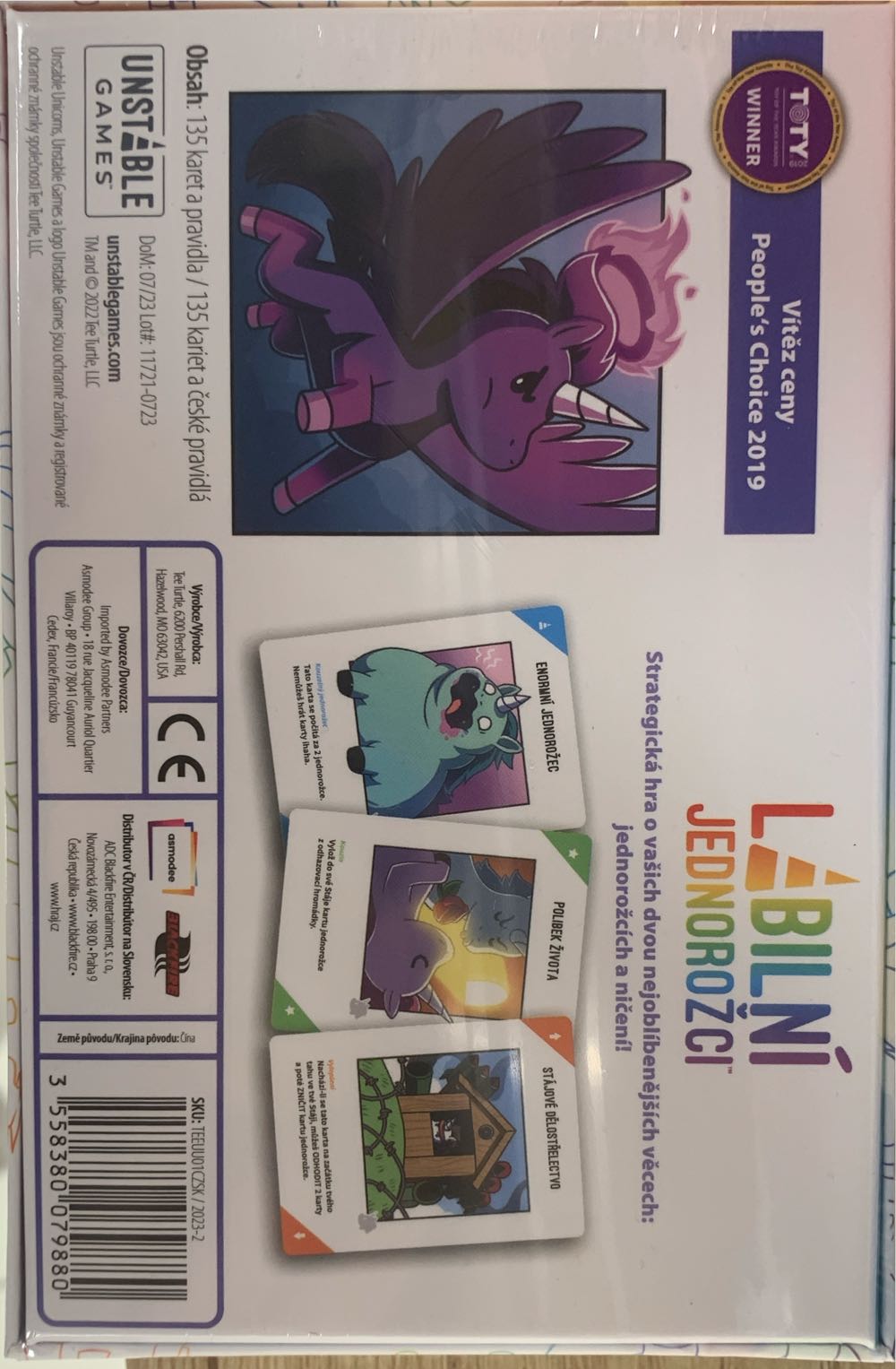 Labilní Jednorožci  board game collectible [Barcode 3558380079880] - Main Image 2