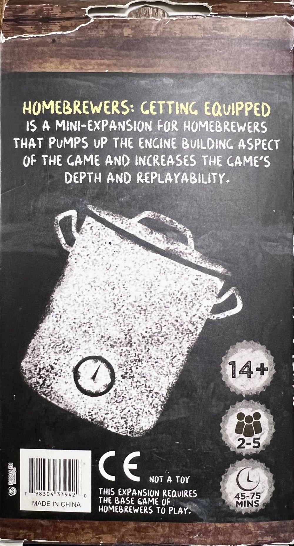 Homebrewers: Getting Equipped  (2 3 4 5) board game collectible [Barcode 798304339420] - Main Image 2