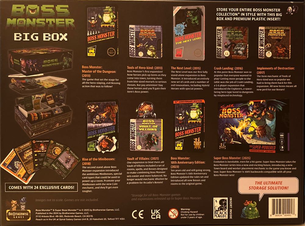 Boss Monster: Super Boss monster Big Box  board game collectible [Barcode 856934004917] - Main Image 2