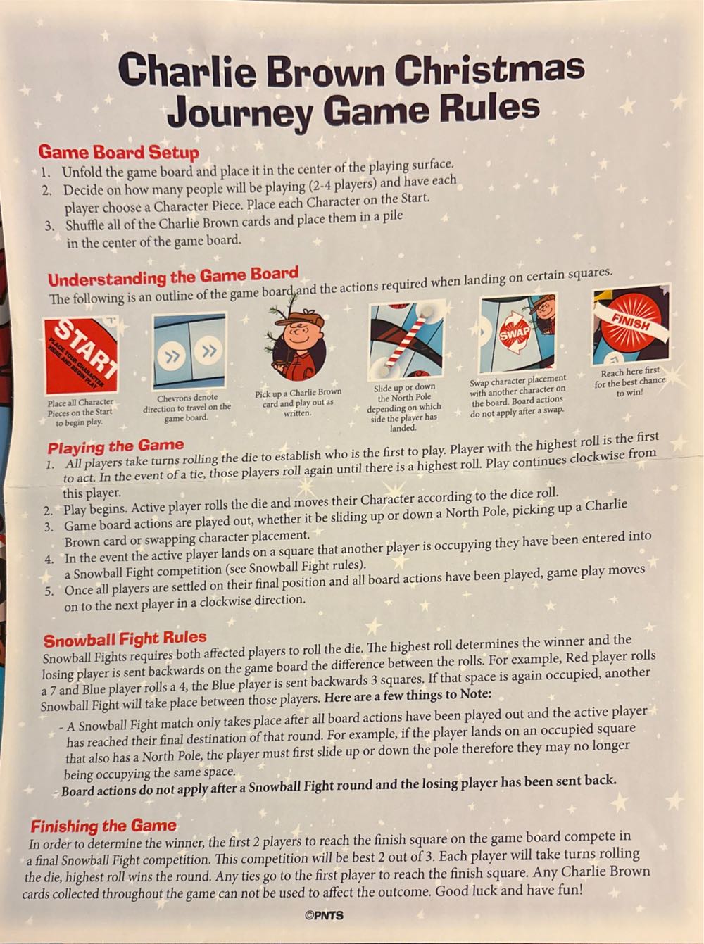 Journey Charlie Brown Christmas Journey Peanuts Complete Sealed New Snoopy Brand Family Approved  (2-4) board game collectible [Barcode 840391127647] - Main Image 3