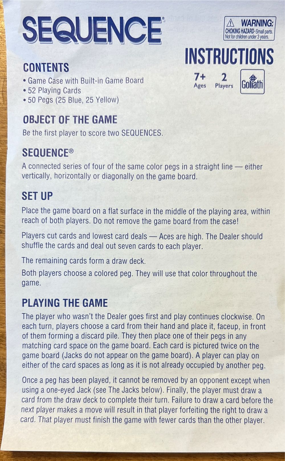 Sequence Travel Edition  (2+) board game collectible - Main Image 3