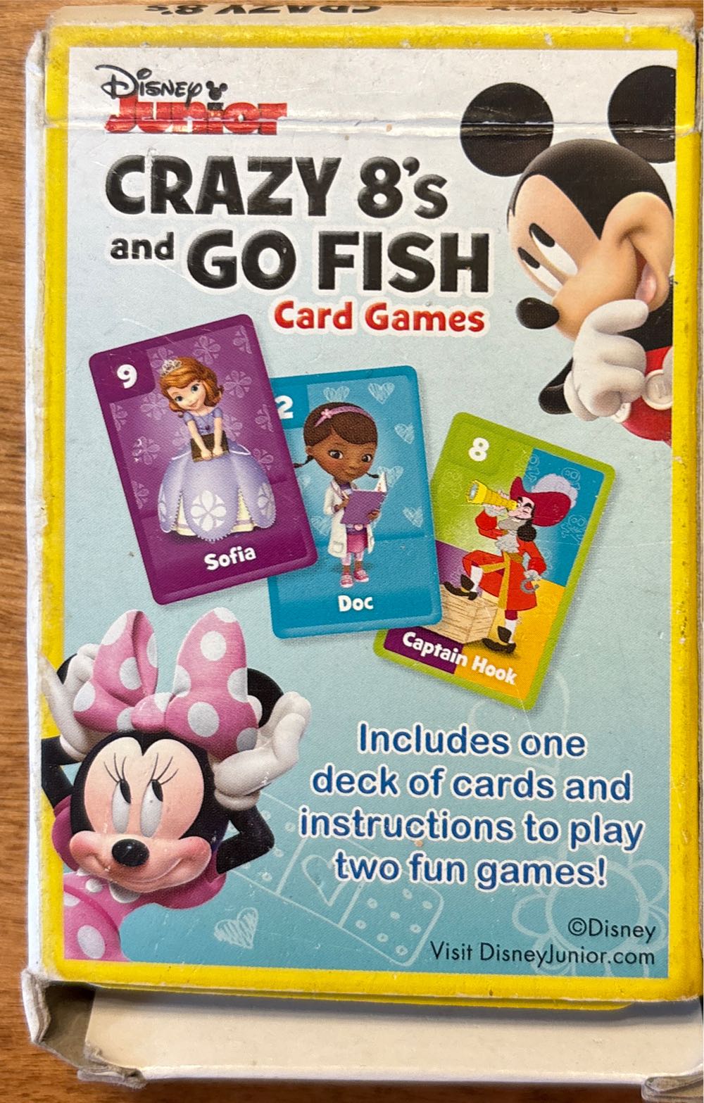 Crazy 8’s and Go Fish  (2+) board game collectible - Main Image 2