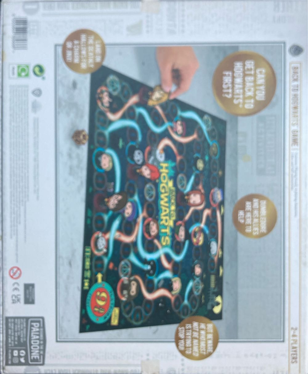 Harry Potter: Back To Hogwarts  (2-4) board game collectible [Barcode 5055964769666] - Main Image 2
