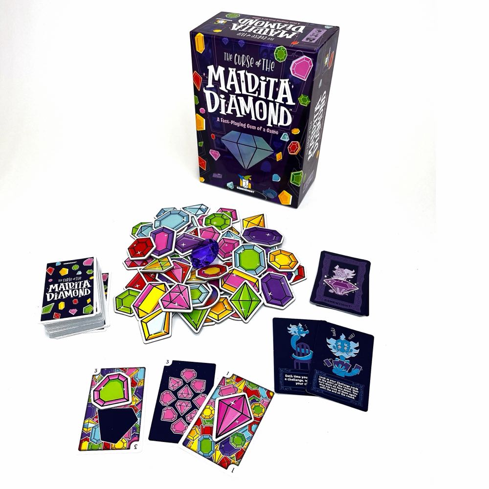 The Curse Of The Maldita Diamond  (2-6) board game collectible [Barcode 759751055202] - Main Image 2