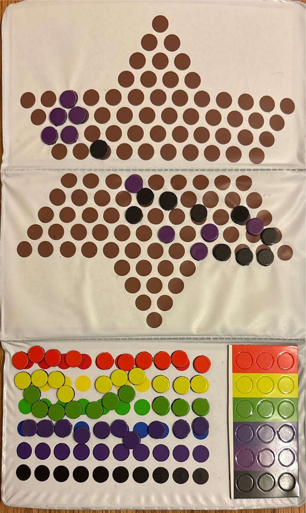 Chinese Checkers Travel Edition  (2-6) board game collectible - Main Image 2