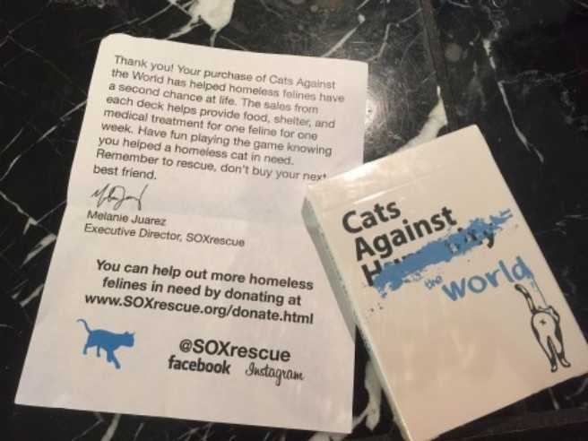 Cats Against the World  board game collectible - Main Image 2