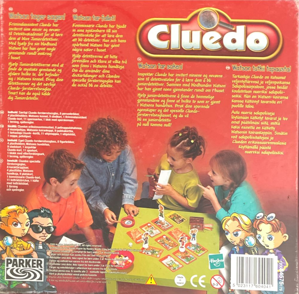 Cluedo  (2-4) board game collectible [Barcode 5023117604041] - Main Image 2