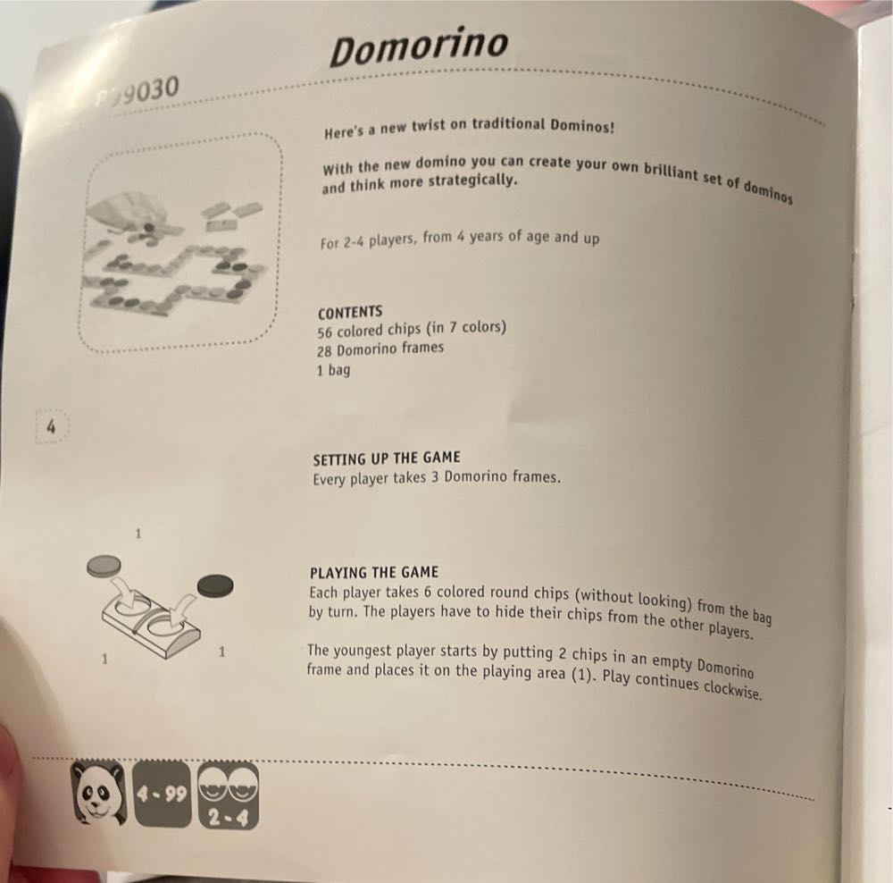 Domorino  (2-4) board game collectible - Main Image 3