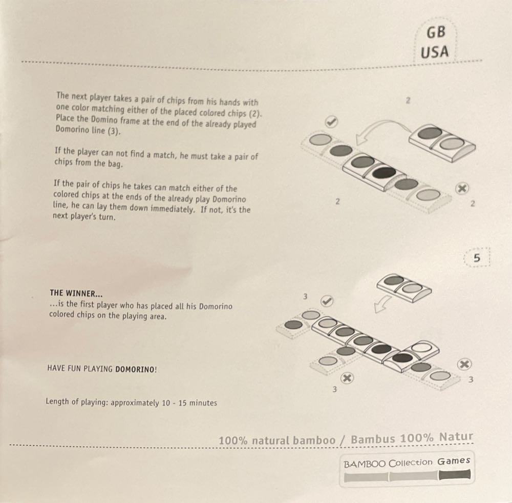 Domorino  (2-4) board game collectible - Main Image 4