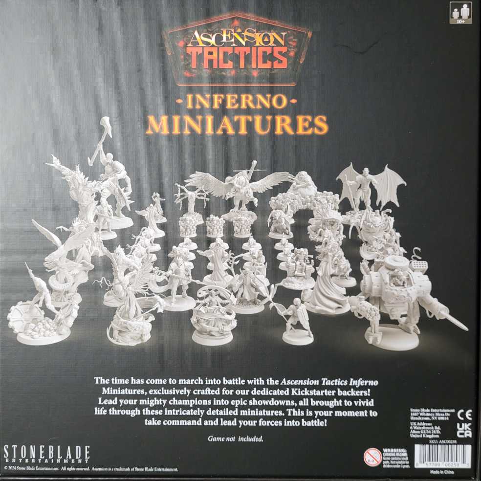 Ascension Tactics Inferno: Miniatures   board game collectible [Barcode 857789002585] - Main Image 2
