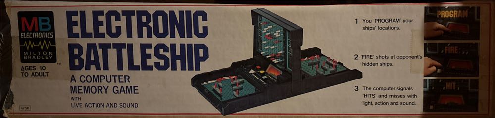 Electronic Battleship  (2) board game collectible - Main Image 2