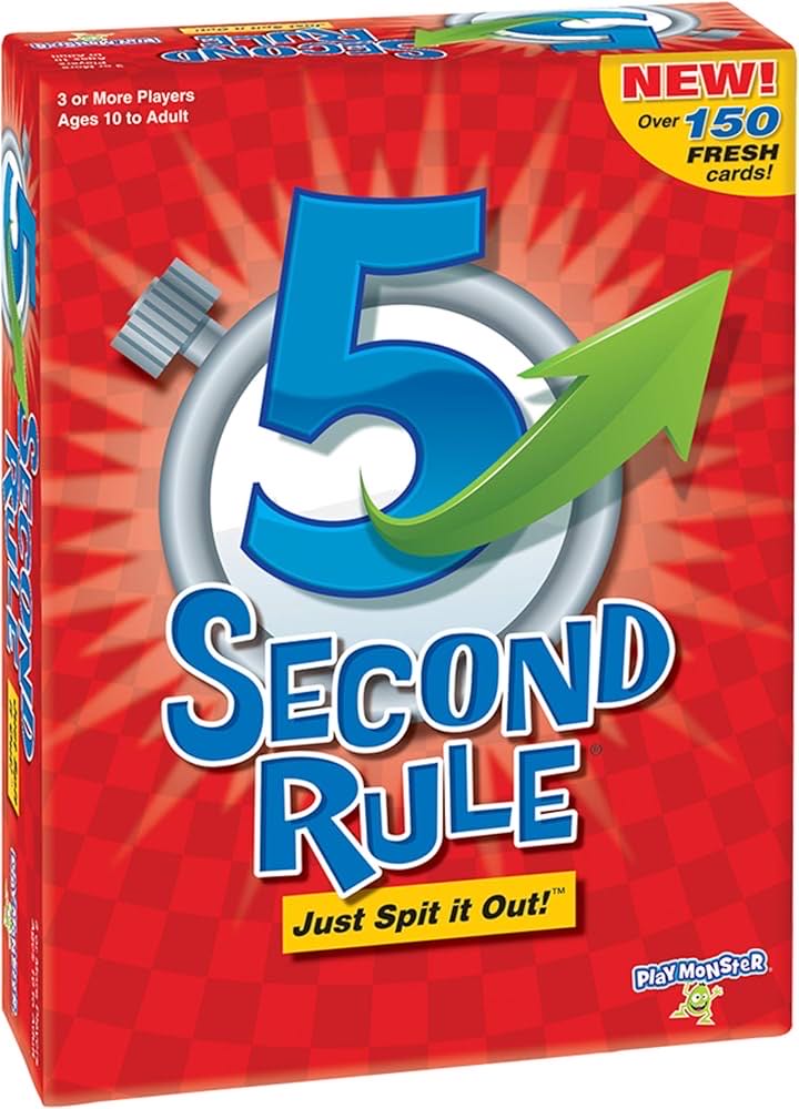 5-Second Rule (*2/3+ players | 10+ | *5–? min.)  (3+) board game collectible [Barcode 093514251143] - Main Image 2