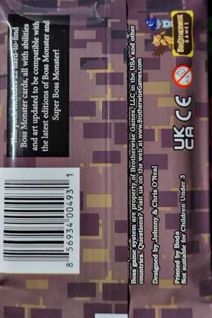 Boss Monster: Reprints Pack  board game collectible [Barcode 856934004931] - Main Image 2