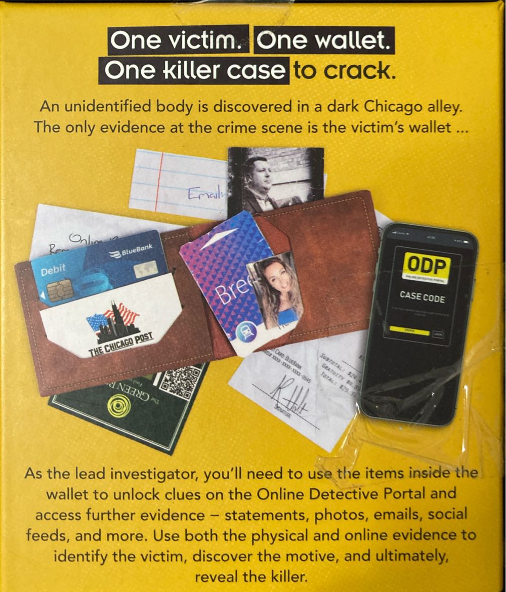 Evidence Hush Money Crime-solving Game | Digital Hybrid  (1-4) board game collectible [Barcode 5056297231042] - Main Image 2