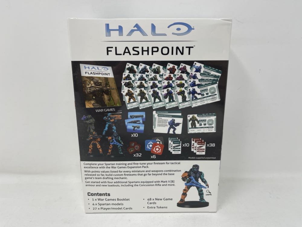 Halo: Flashpoint - War Games Expansion Pack  board game collectible [Barcode 5060924985185] - Main Image 2