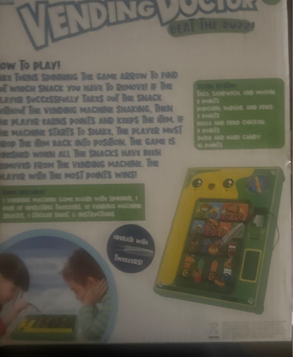 Vending Doctor  (2-4) board game collectible [Barcode 840287906110] - Main Image 2