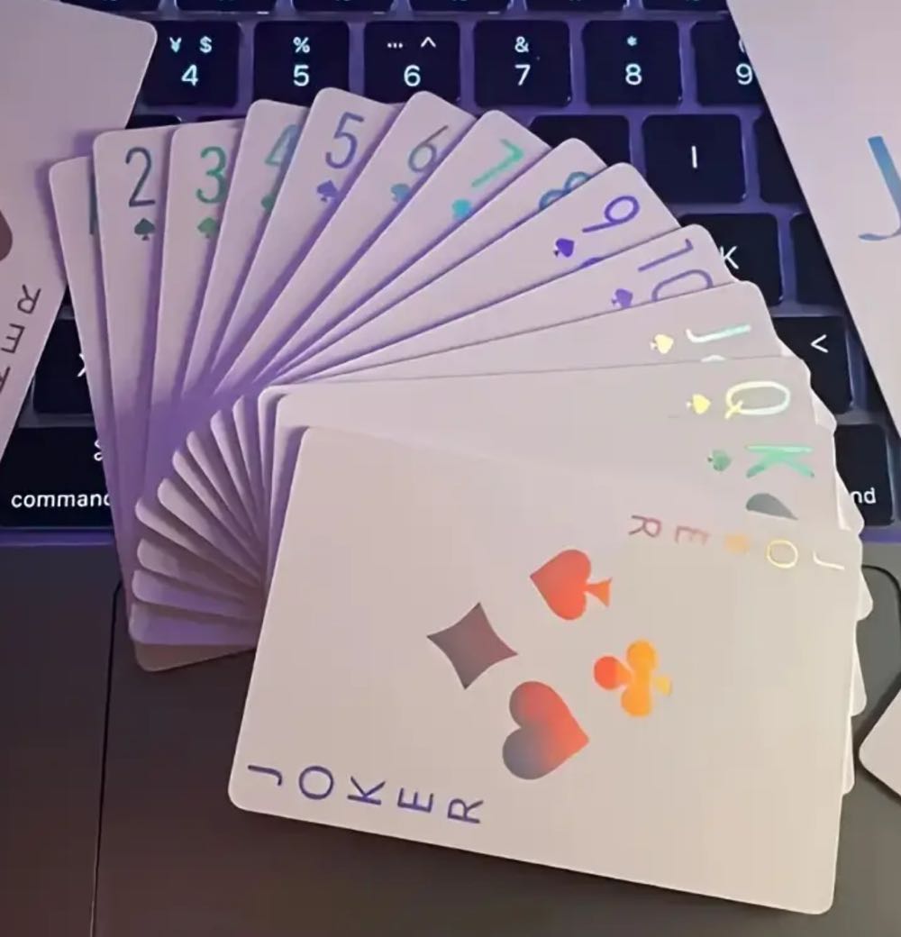 Glow In In The Dark Playing Cards  board game collectible - Main Image 2