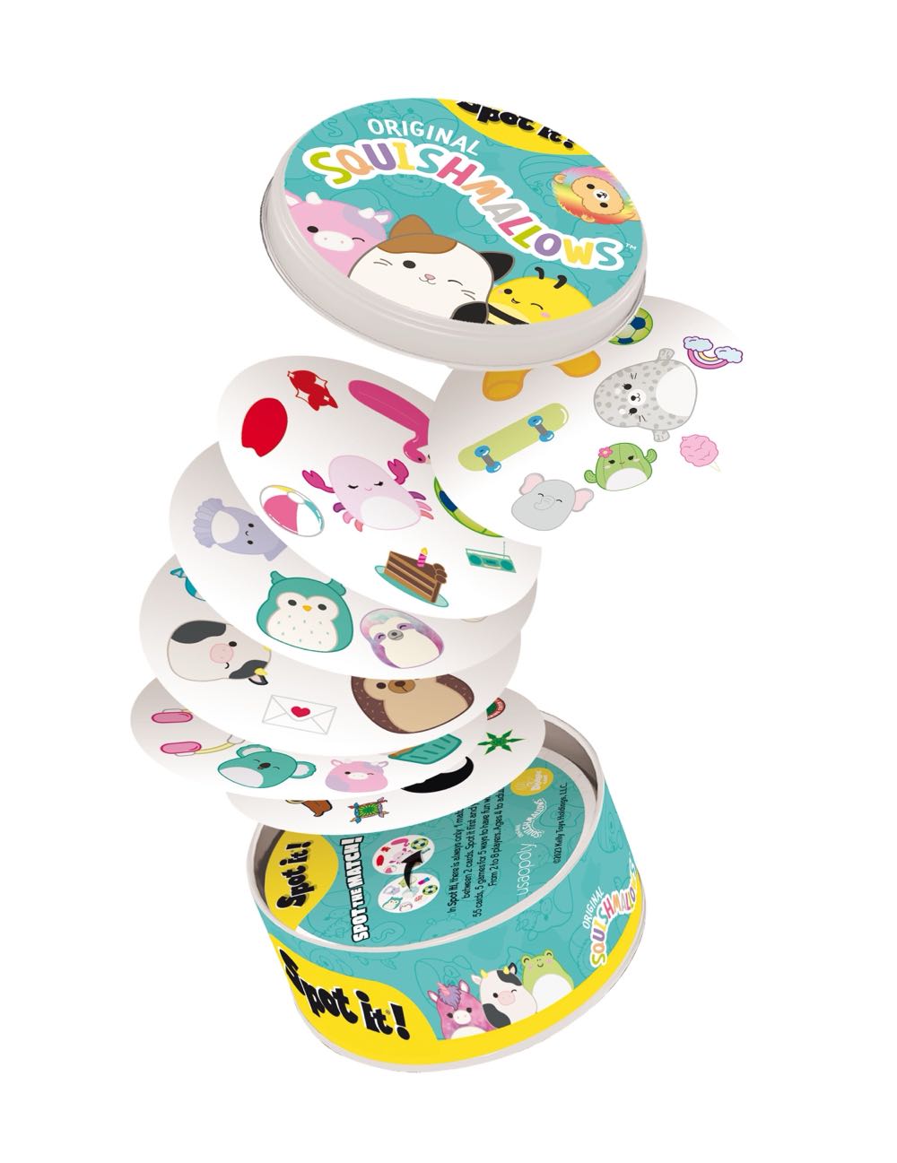 Spot It! Squishmallows (2–8 players | 4+ | *5–15 min.)  (2–8) board game collectible - Main Image 3