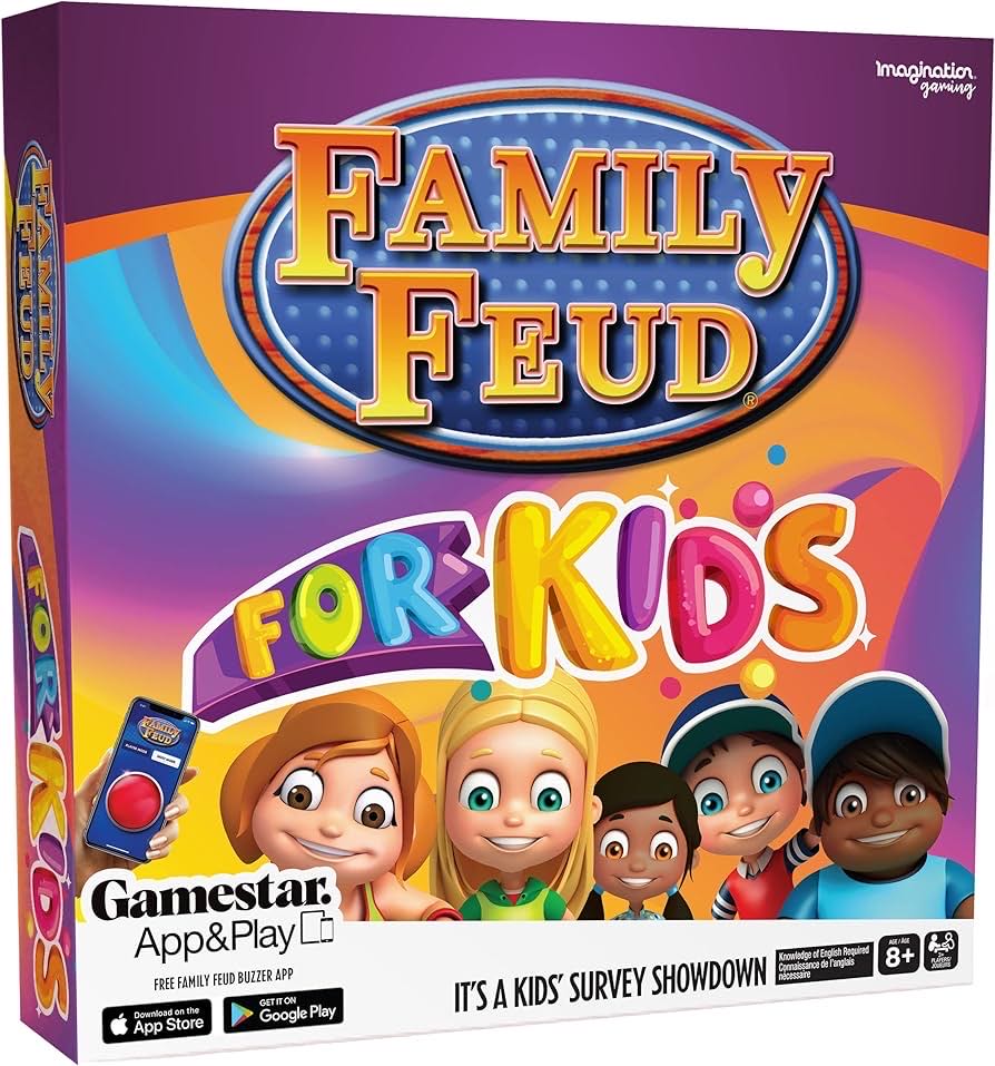 Family Feud: For Kids (*2/3+ players | 8+ | *5–? min.)  (3+) board game collectible - Main Image 3
