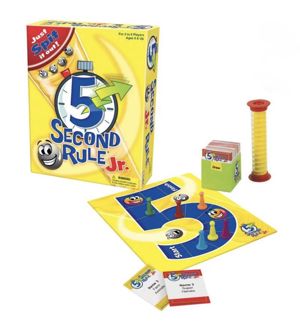 5-Second Rule Jr. (*2/3–6/+* players | 6+ | *5–20 min.)  (3–6) board game collectible - Main Image 2