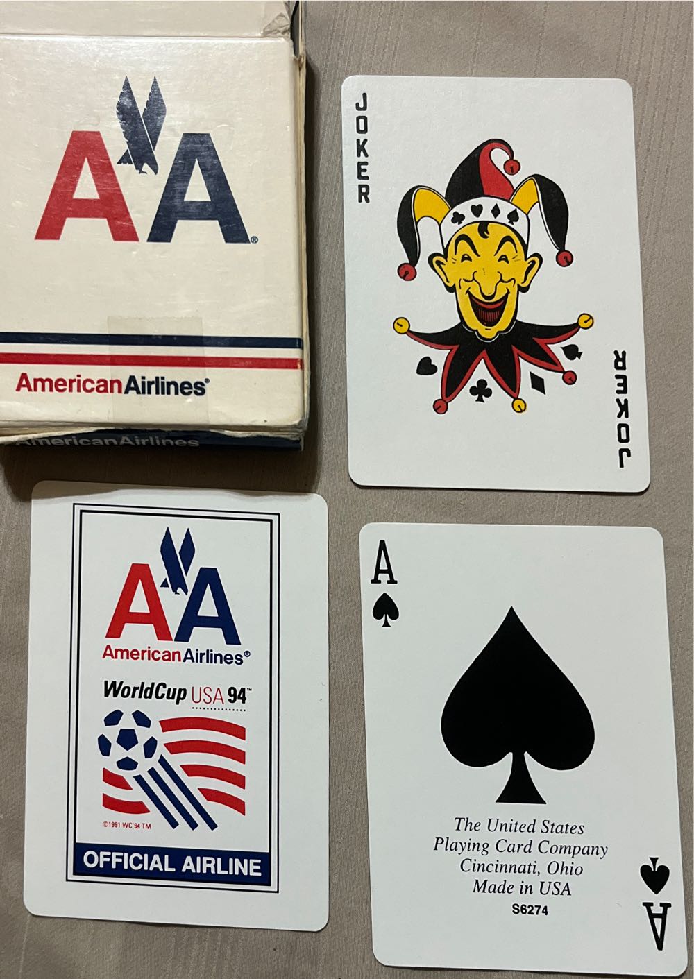 American Airlines World Cup 1994 (1991)  board game collectible - Main Image 2