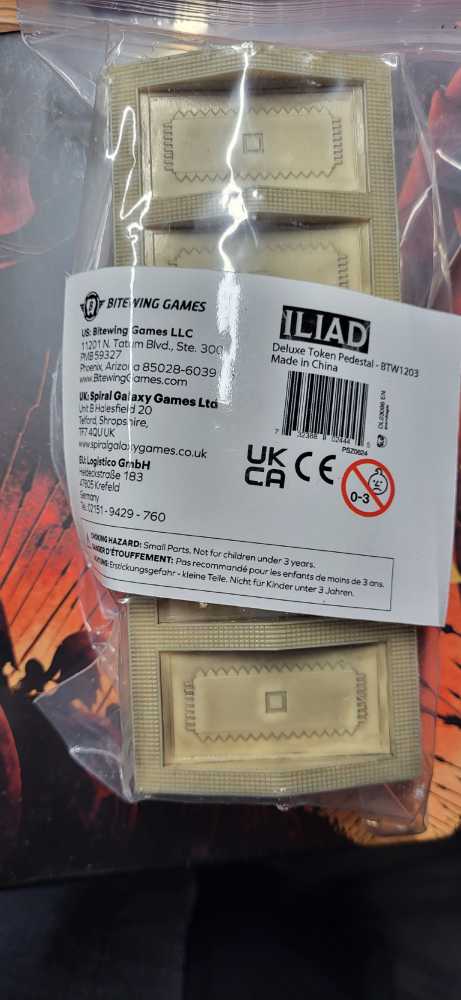 Iliad  (2) board game collectible [Barcode 691835952857] - Main Image 3
