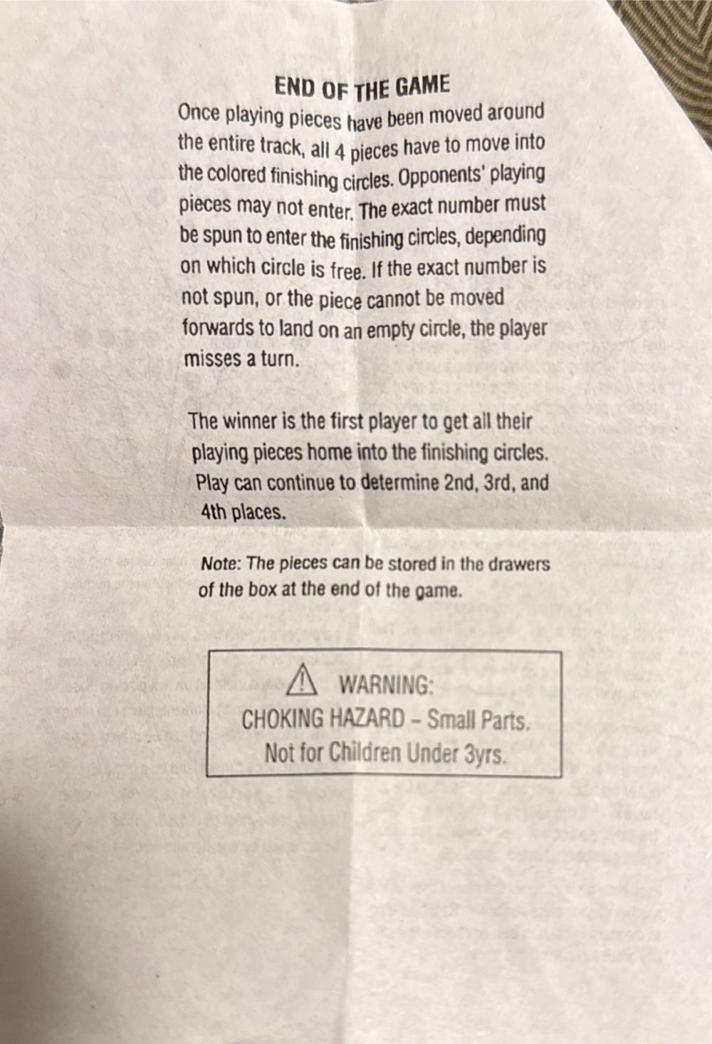 Parcheesi- Mini/travel  board game collectible - Main Image 3