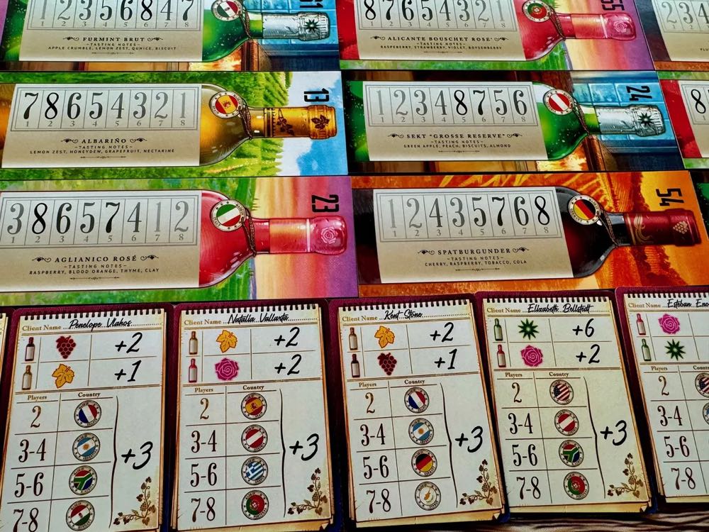 Wine Cellar  (8) board game collectible [Barcode 850037822379] - Main Image 3