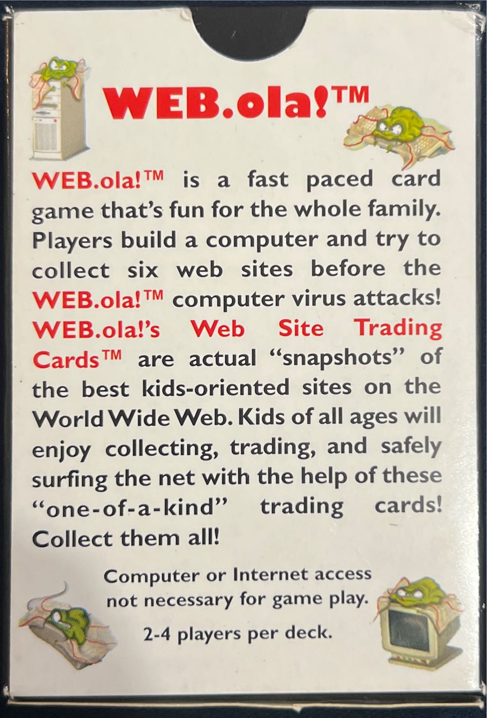 WEB.ola!™  (2-4) board game collectible [Barcode 633674000016] - Main Image 2