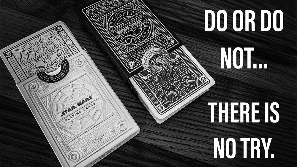 “Star Wars Silver Special Edition (The Dark Side)” - Theory11 Playing Card Deck  (1+) board game collectible [Barcode 850016557148] - Main Image 3