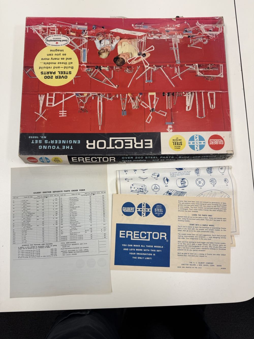 Erector  board game collectible - Main Image 3