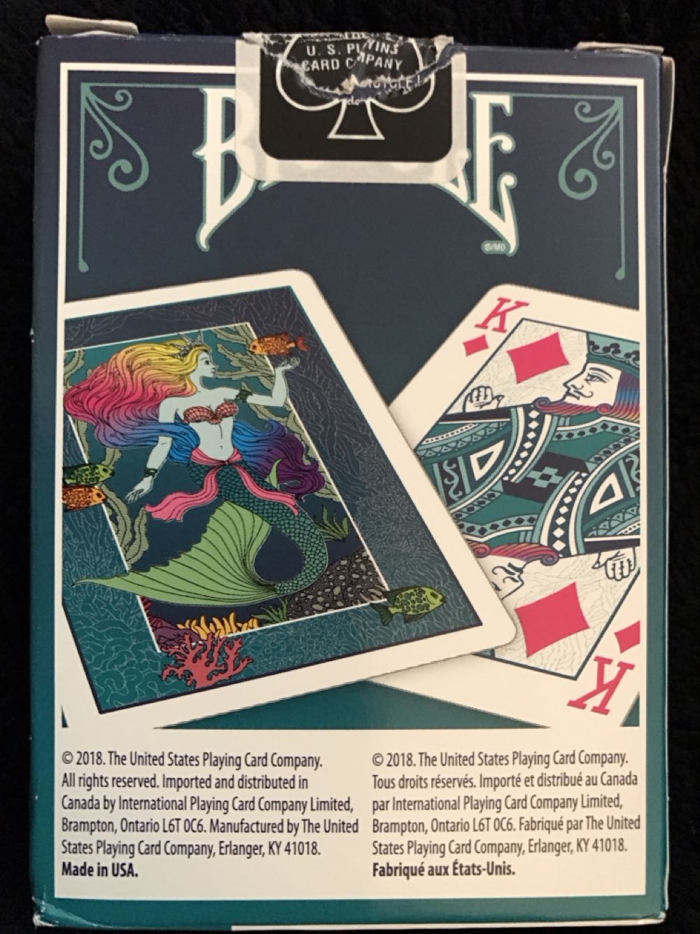 Mermaid Sirène Deck UPC 073854007945  board game collectible [Barcode 073854024560] - Main Image 2