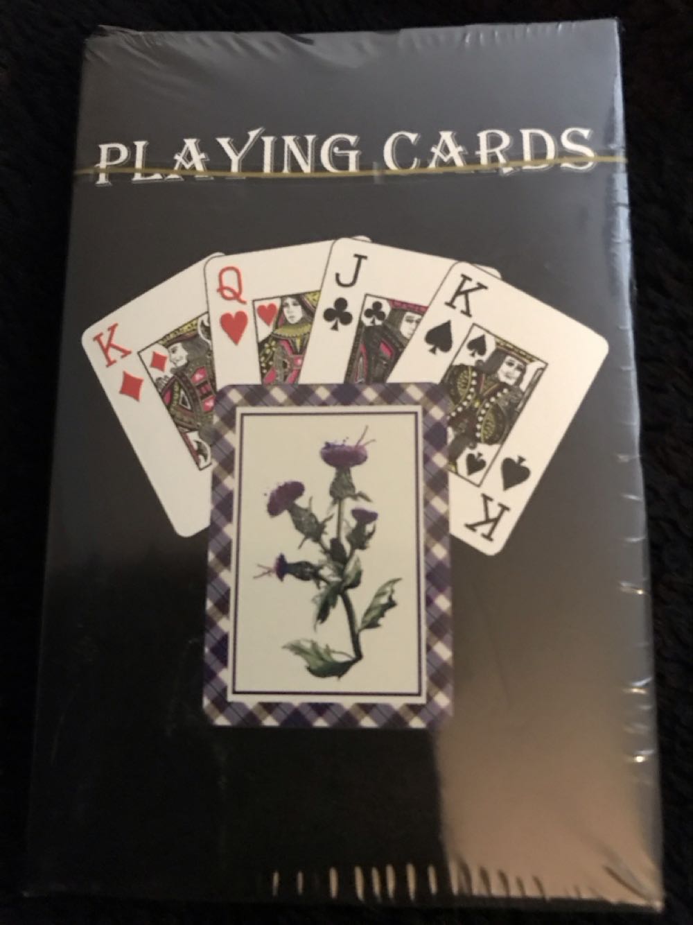 Scottish Thistle D&C Playing Cards  board game collectible [Barcode 5055127601772] - Main Image 2