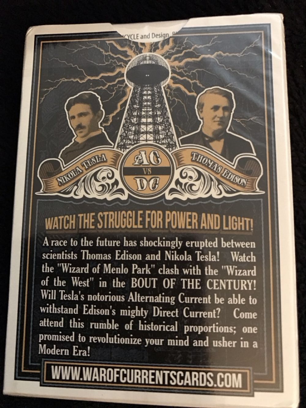 War Of Currents Playing Cards  board game collectible - Main Image 2