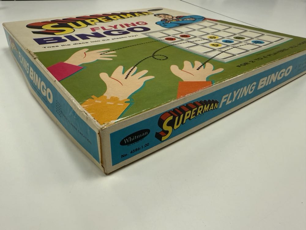 Superman Flying Bingo  board game collectible - Main Image 2