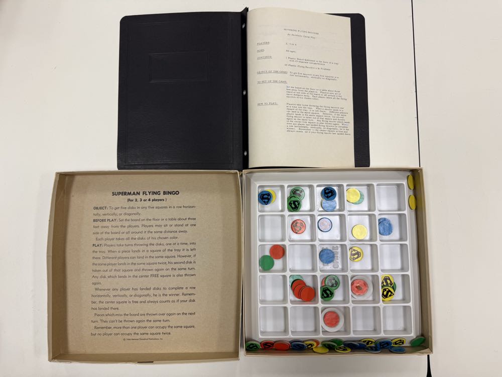 Superman Flying Bingo  board game collectible - Main Image 3