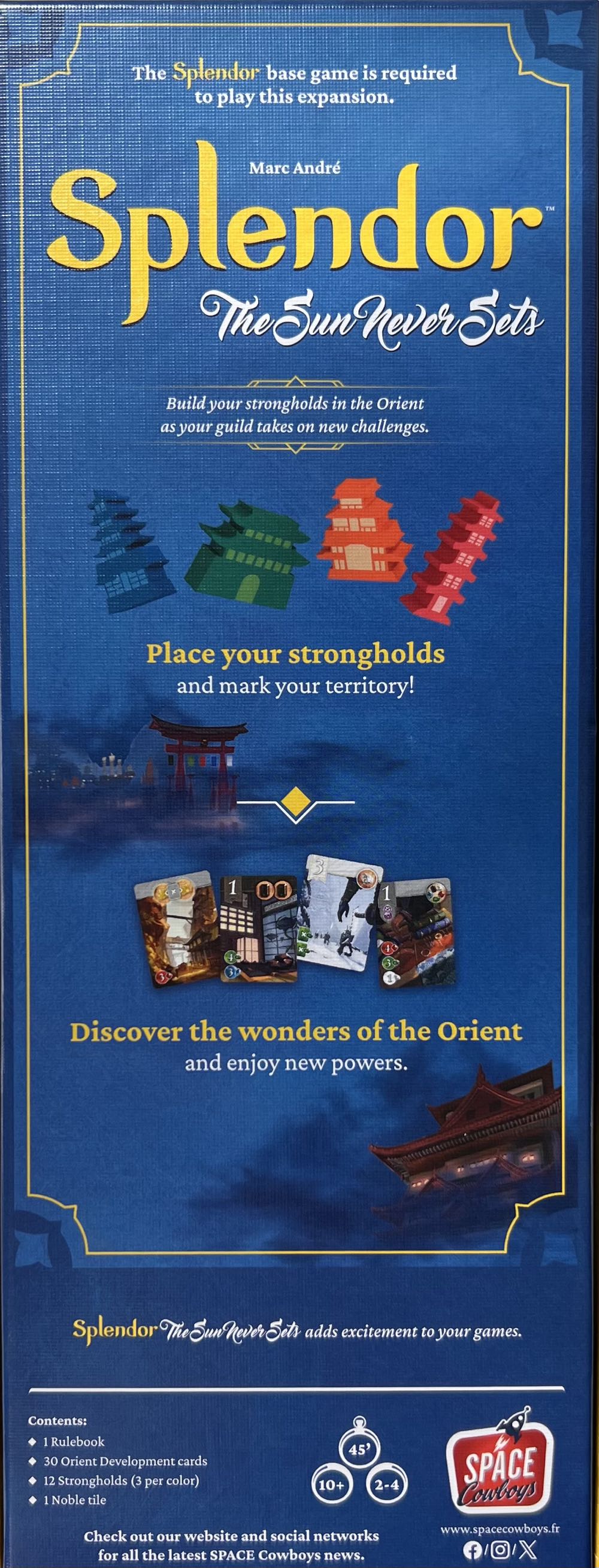 The Sun Never Sets  (2 3 4) board game collectible [Barcode 3558380127468] - Main Image 2