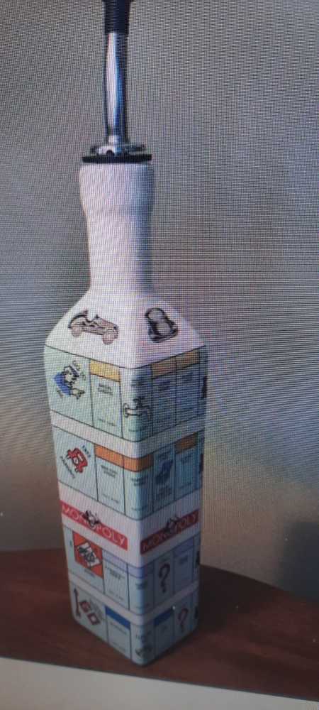 Monopoly Ceramic 13” Olive Oil  board game collectible [Barcode 740731025032] - Main Image 2