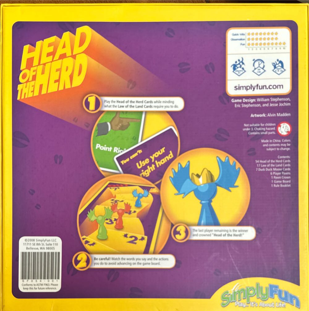 Head Of The Herd  (3+) board game collectible - Main Image 2