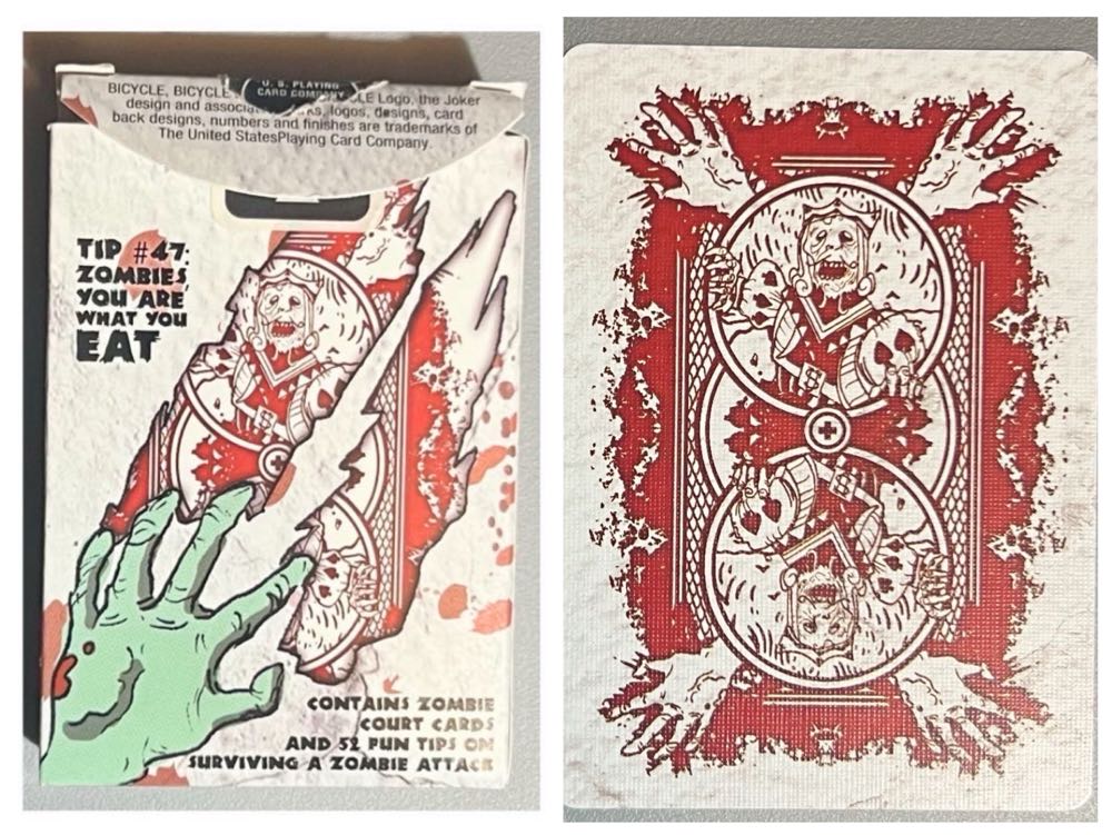 Zombie Playing Cards  board game collectible - Main Image 2