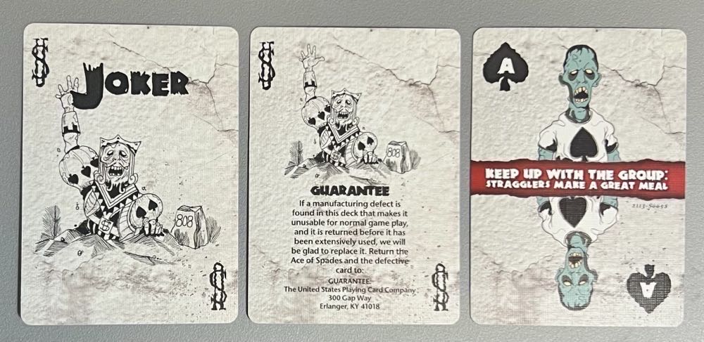 Zombie Playing Cards  board game collectible - Main Image 3