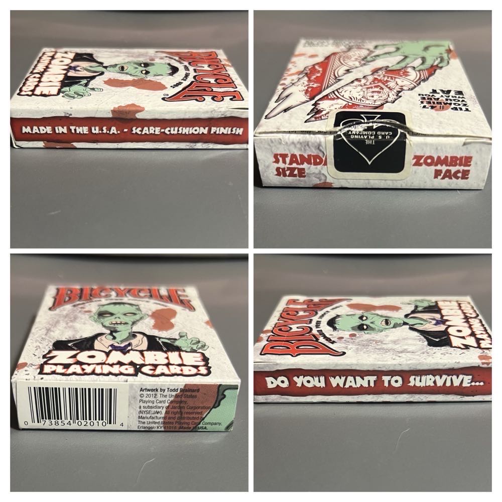 Zombie Playing Cards  board game collectible - Main Image 4