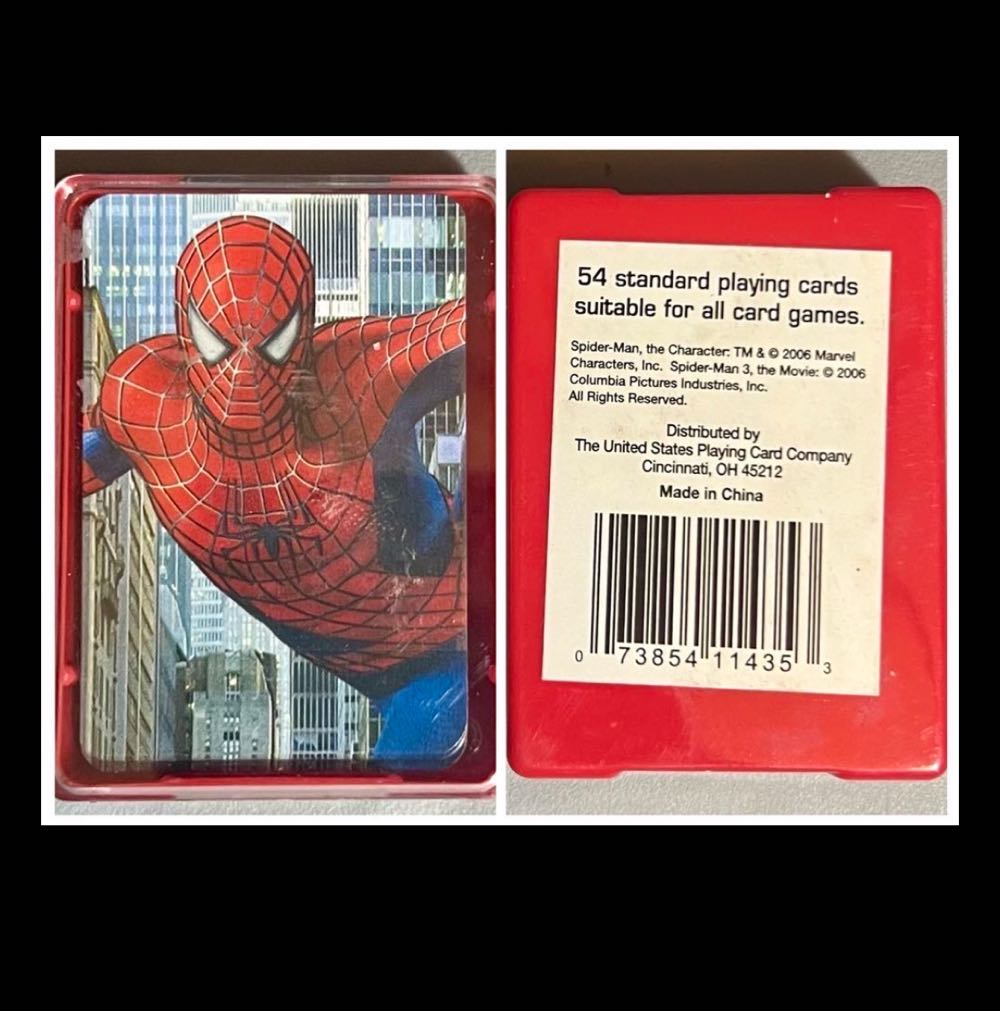 Spiderman Junior Playing Cards  board game collectible [Barcode 073854114353] - Main Image 3