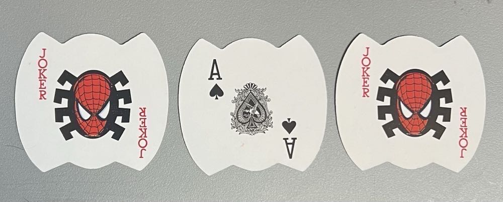 Spiderman Shape Playing Cards  board game collectible [Barcode 639277738950] - Main Image 2