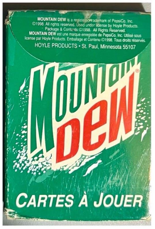 Mountain Dew Playing Cards  board game collectible [Barcode 041187069220] - Main Image 4
