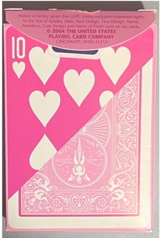 Playing Cards Pink Rider  board game collectible [Barcode 073854418086] - Main Image 3
