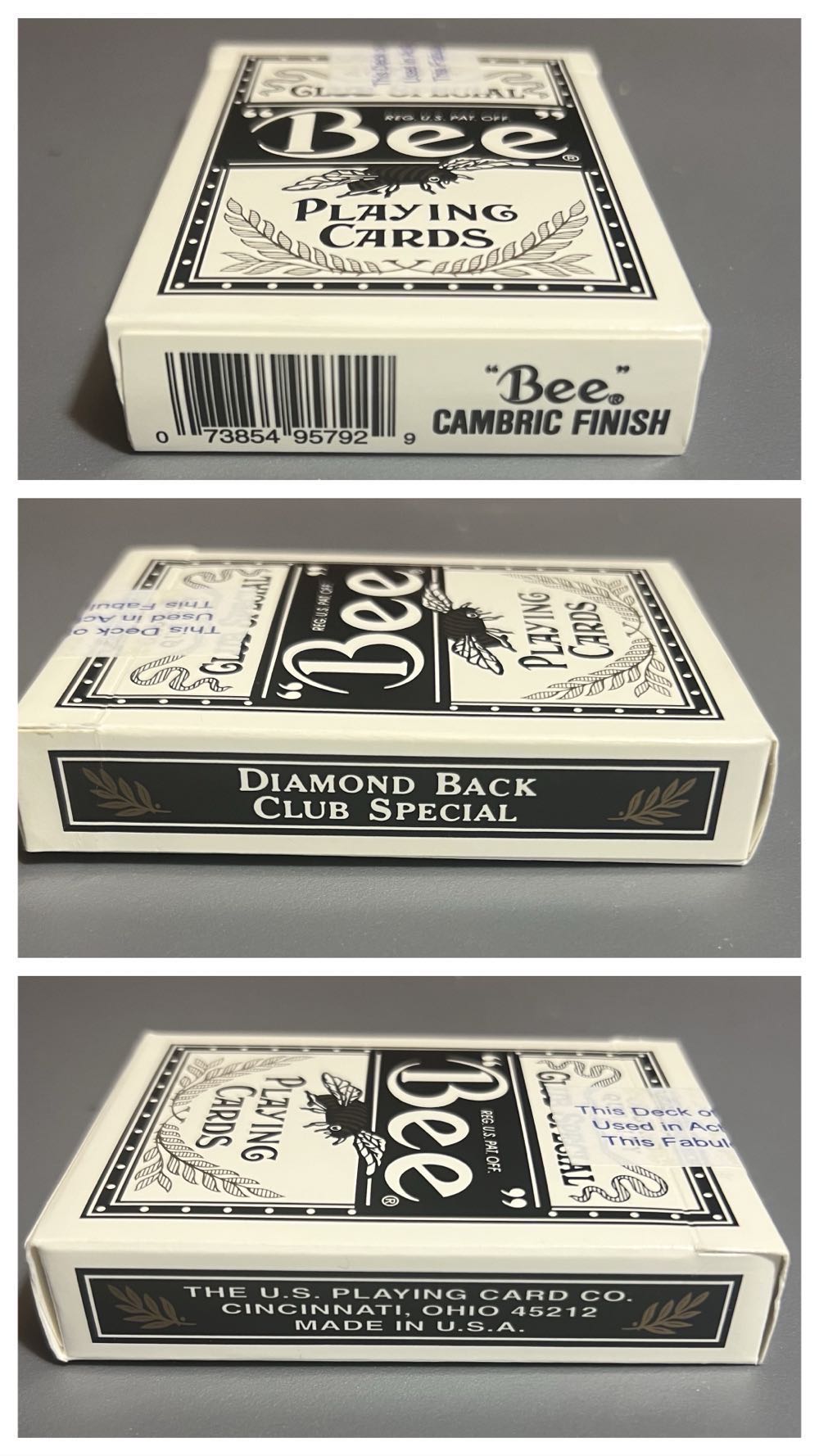 Casino Used - MGM Grand Playing Cards  board game collectible - Main Image 3